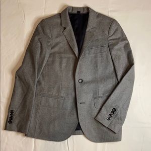 Grey Wool Blazer